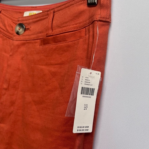 Anthropologie The Ettie High-Rise Crop Wide-Leg Pants by Maeve: Linen Edition 27 - Picture 7 of 9